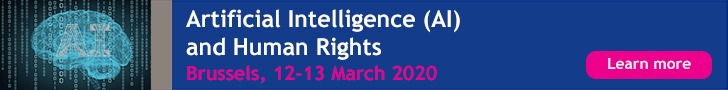 ERA: AI & Human Rights 12-13 March 2020, Brussels